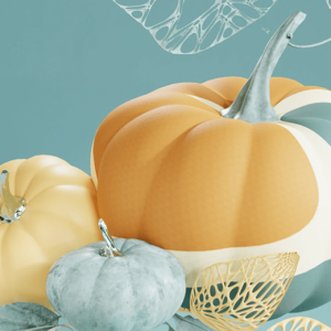 Colored Pumpkin - Image